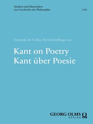 cover image of Kant on Poetry | Kant über Poesie